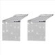 thumbnail image 1 of 2X Camino de Mesa para Fiesta Disco, Camino de Mesa de Aluminio Plateado con Espejo, Cubierta de Mesa MetáLica Brillante para Fiesta de Baile Disco, Boda, 1 of 5