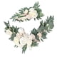 thumbnail image 1 of Rose Flower Swag Arreglo Floral Decorativo Floral Swag Telón de Fondo Flor Artificial Swag para Recepción Puerta Principal , Opción 5 F Macarena Corona colgante de puerta delantera, 1 of 8