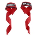 thumbnail image 2 of Gants Rouges Mitaines Unisexes pour Haltérophilie Protection Complète de la Paume pour Entraînement Physique, 2 of 3