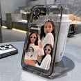 thumbnail image 2 of Blackpink Girl Group funda transparente para teléfono resistente a los golpes estuche duro a prueba de golpes Compatible con dibujos animados iPhone 7 8 Plus XS XR X XS max 11 12 13 14 11 Pro max 12 P, 2 of 3
