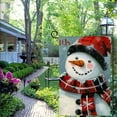 thumbnail image 4 of PHYHOO Christmas Garden Flag Double Sided Outside Snowman Christmas Winter Decoration Farmhouse Holiday Yard Flag White, 4 of 6