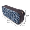 thumbnail image 3 of Lsque Dragons Printed Big Capacity PU Leather Pencil Case Large Pencil Pouch Stationery Pen Bag Pencil Holder for Teen, 3 of 6
