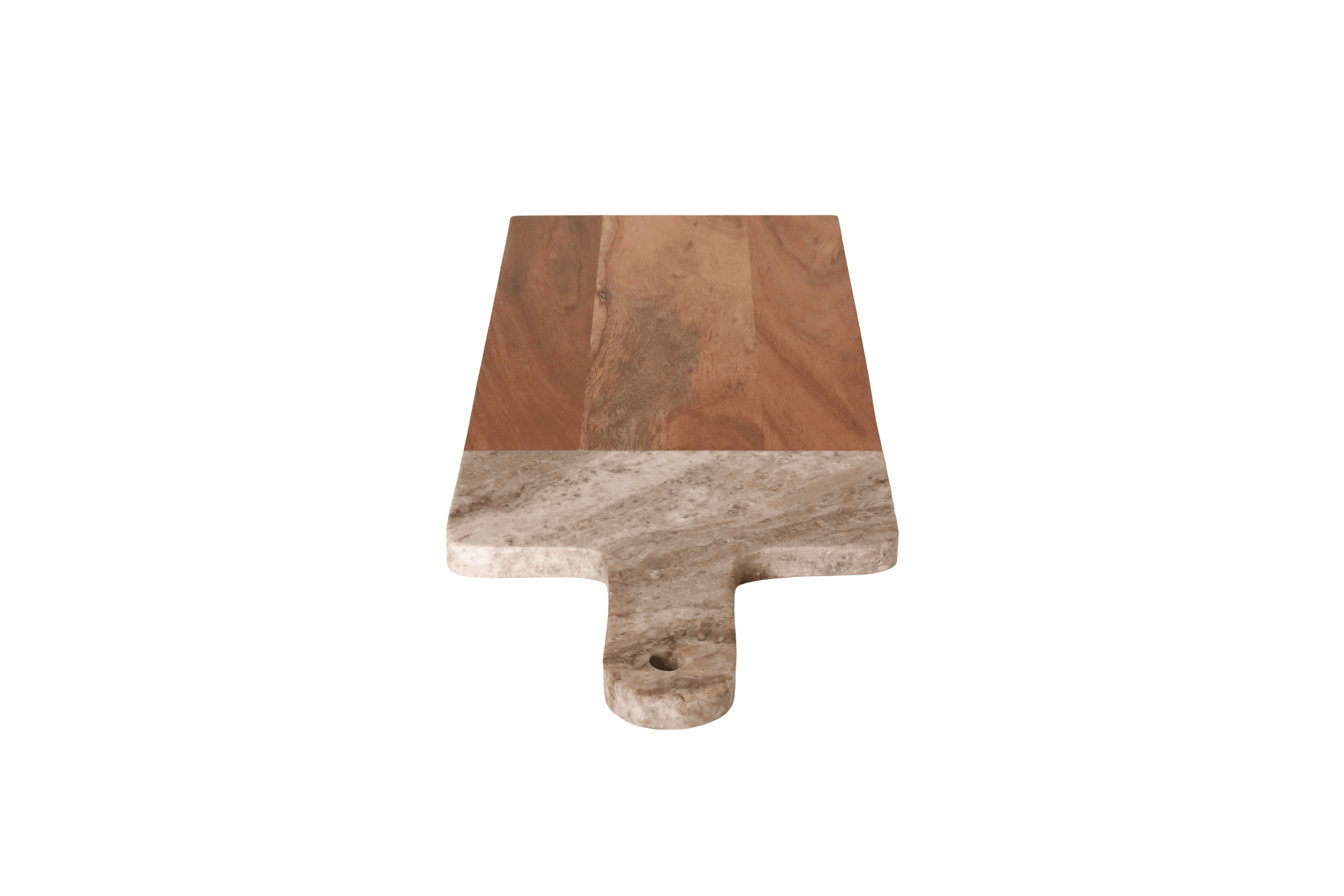 Better Homes & Gardens Natural Acacia Wood and Marble Charcuterie Board, One Size