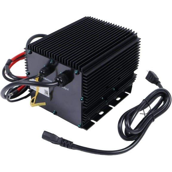 24V 25A Battery Charger 105739GT Compatible with Genie Lift GS-1530 GS-1532 GS-1930 GS-1932 GS-2032 GS-2046 GS-2632