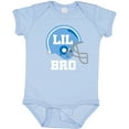 thumbnail image 3 of Inktastic Little Bro Football Brother Boys Baby Bodysuit, 3 of 5