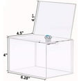thumbnail image 2 of Polmart Acrylic Display & Collection Box with Sign and Lock, 2 of 4