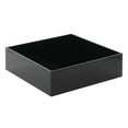 thumbnail image 3 of HUBERT Crock for Cold Foods Black Acrylic Cold Serving System Tray - 10"L x 10"W x 3"H, 3 of 3