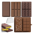 thumbnail image 1 of 4 Pack Moldes Para Preparar Chocolate Dubai Xtellar cafe, 1 of 3