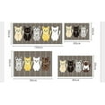 thumbnail image 2 of LAICAIW Cat Cartoon Mat Bedroom Kitchen Carpet Area Rug Non Slip Decorative Floor for Kids Girls (23.6"*35.4"), 2 of 4