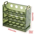 thumbnail image 2 of Fiudx Huevera para Refrigerador, Diseño de Puerta Lateral Plegable, Gran Capacidad para 10 Huevos, Organizador Apilable Que Ahorra Espacio, Material Apto para Uso Alimentario, Práctico Almacenamiento, 2 of 2