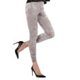 thumbnail image 5 of MeMoi Crushed Velvet Stretch Leggings - Womens - Female (Small/Medium, Blush Pink), 5 of 6