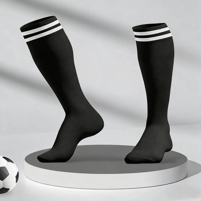 Athletic Stockings For All Seasons Long Football With Calf Support And Enhanced Compression For Sports Performance