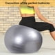 thumbnail image 3 of Pelota de ejercicio para equilibrio, estabilidad, fitness, entrenamiento, yoga, pilates en casa y oficina, 3 of 5