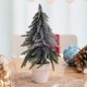 thumbnail image 3 of Adornos navideños de bricolaje para el hogar, el centro comercial, el hotel, los copos de nieve artificiales, las piñas de cedro, los árboles, los adornos colgantes de madera para Navidad, 3 of 5