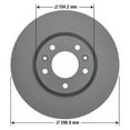 thumbnail image 2 of Goodyear Brakes 2142134GY Premium AntiOx Automotive Vehicle Front Brake Rotor, 2 of 6