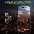 thumbnail image 3 of Camera Lens Protector for iPhone 15 Pro & iPhone 15 Pro Max,Premium HD Clear Tempered Glass Lens Cover Flim[Case Friendly][Scratch-Resistant][Night Circle] Green, 3 of 7