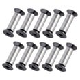 thumbnail image 1 of AMLESO 10 Pieces Flat Head Screw Rivet DIY Knife Handle Studs Knife Making Handle Bolt, 1 of 8