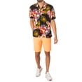 thumbnail image 5 of Superdry Hawaiian Resort Short Sleeved Shirt, Multicoloured, 5 of 6