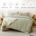 thumbnail image 2 of MILDLY Super Soft Duvet Cover - 100% Washed Micro, 2 of 7