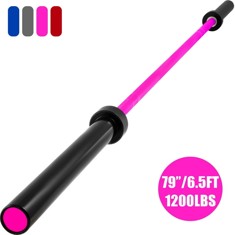 Pink weight lifting bar new arrivals
