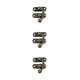 thumbnail image 1 of Scienceny Candado antiguo Cerradura de gancho decorativo Cerradura de seguridad oculta con tornillos Caja de Hardware Regalos Gancho de Type1 NO1, 1 of 6