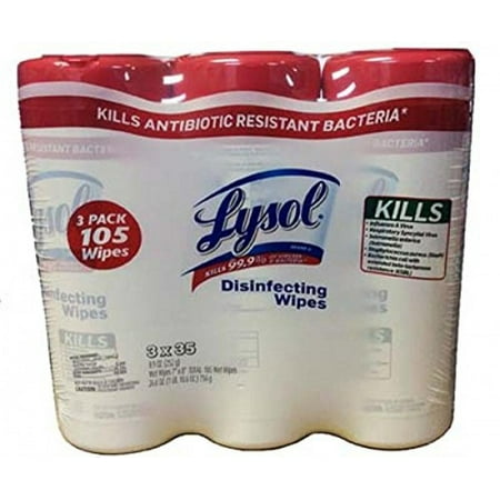 lysol wipes hospital 3x35ct walmart com