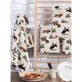 thumbnail image 2 of Western Cowboys Kitchen Dish Towels for Drying Dishes Set of 2, Beige Vintage Country Cactus Waffle Weave Microfiber Hand Tea Bathroom Towels Quick Dry & Absorbent Towel 15.7x23.6, 2 of 7