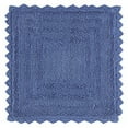 thumbnail image 6 of Better Trends 20" x 60" Bathroom Runner Mat, 100% Cotton, Crochet Bath Mat, Absorbent, Reversible, Machine Washable for Bathroom, Tub & Shower Use Blue - Lilly Crochet Collection, 6 of 6