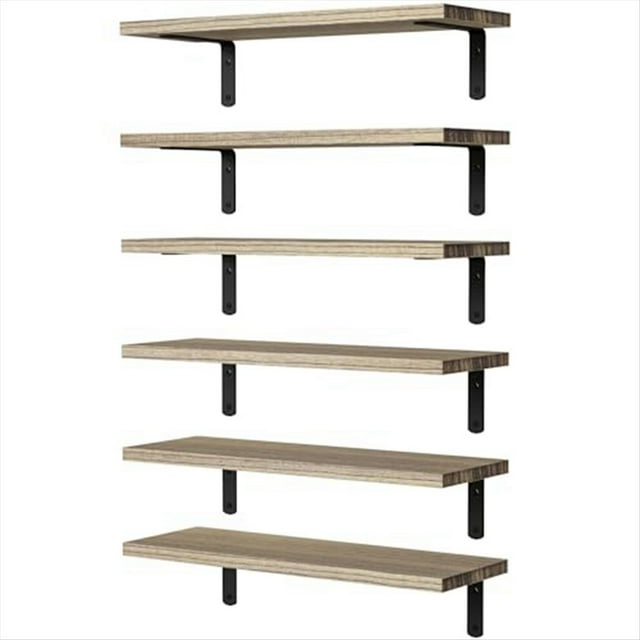 Estantes Flotantes, Estantes Flotantes de Madera para DecoracióN de , Estante de BañO Flotante Montado en la Pared para Almacenamiento MarróN