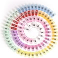thumbnail image 2 of HLONK Fabric  Sewing  Wonder  Quilters Clips  Assorted Bright Neon Colours  100 PCS, 2 of 5
