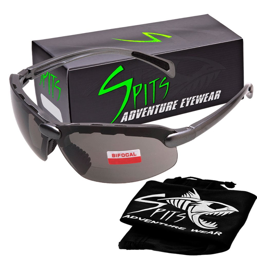 Magsafe C2000 Bifocal Safety Glasses (Frame Color Gray, Lens Option 1