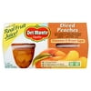 (4 Pack) Del Monte Cinnamon & Brown Sugar Diced Peaches, 4 oz Cup, 4 Count Box