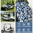 thumbnail image 6 of Flowers Theme 51" x 31" Golf Cart Bench Seat Cover, Fit Protective Layer for Front Seats on Golf & Personal Use Carts, 6 of 8