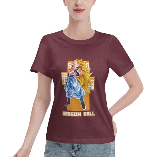 Women's Basic Short Sleeve T-Shirt Super Saiyan