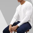 thumbnail image 5 of Playera Manga Larga Hombre Slim Fit Comoda Termica 5pcs, 5 of 5