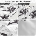 thumbnail image 2 of FORMRS Boys Swim Trunks Quick Dry Mesh Liner Boardshorts Sizes XS-XL, Football Player Pattern, 2 of 7