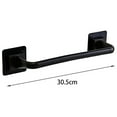thumbnail image 7 of WLPZXP Bathroom Over Cabinet Towel Bar Hanger Strong Carrying Capacity Rack Sturdy Hand short black, 7 of 7