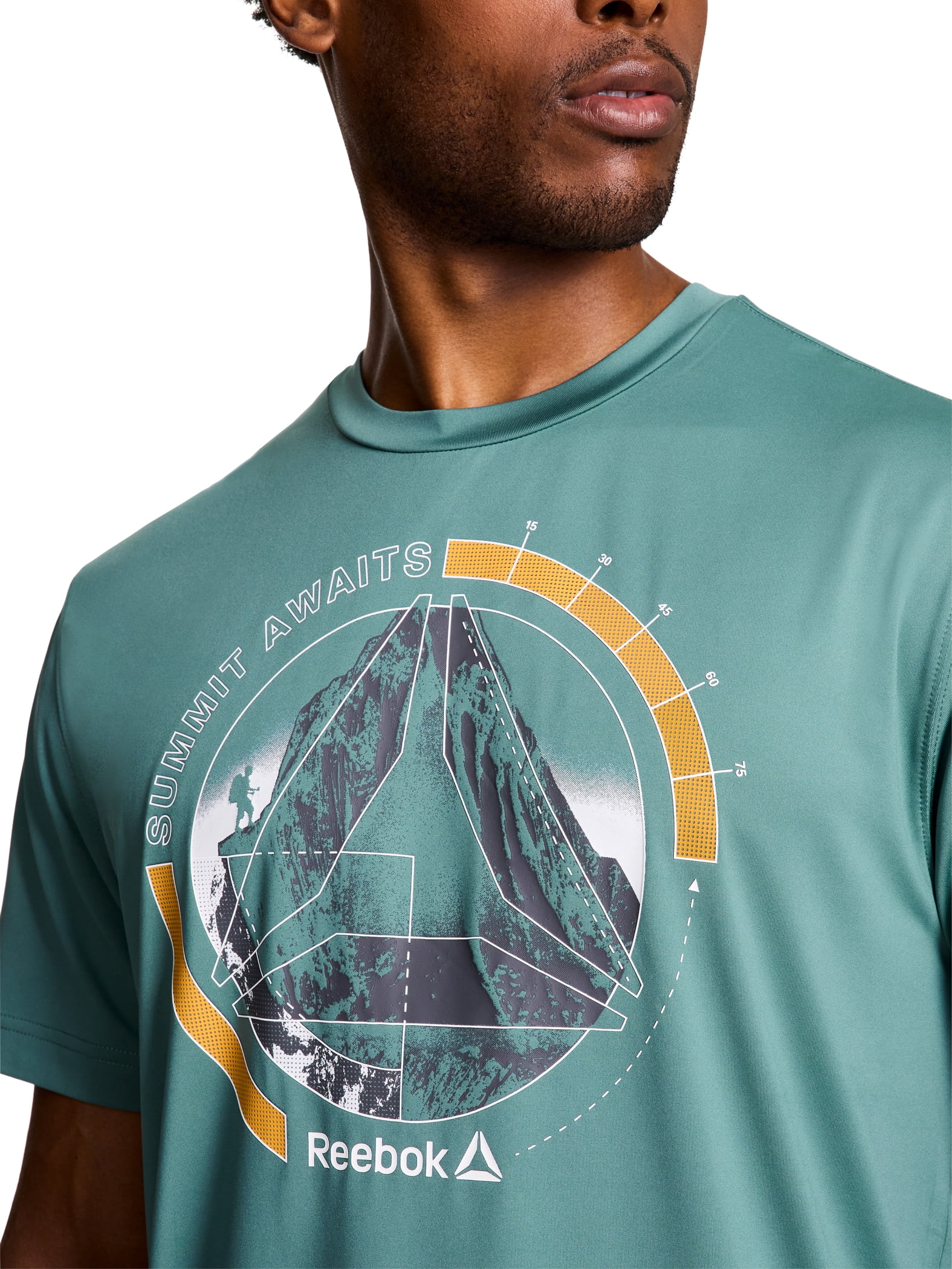 Reebok Men's and Big Men's Summit Graphic T-Shirt, Sizes XS-5XL