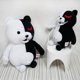 thumbnail image 4 of Muñeco De Peluche De Oso Blanco Y Negro De 25Cm, Figura De Juego, Juguete De Peluche, Juguetes De Dibujos Animados De Peluche Suave, Regalo Ideal Para Festivales Y Fiestas Guardurnaity HA037390-00, 4 of 6