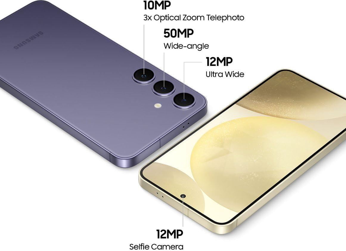 Samsung Galaxy S24 5G S921U (Fully Unlocked) 128GB Cobalt Violet