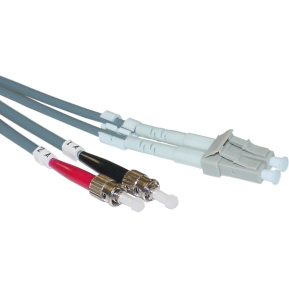 Fiber Optic Cable, Lc - St, Multimode, Duplex 50,125 - 5 Meter (16.5 Foot)