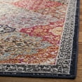 thumbnail image 3 of SAFAVIEH Outdoor MTG281Q Montage Collection Red / Aqua Rug, 3 of 7
