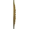 thumbnail image 4 of Ekena Millwork 18"OD x 3 1/2"ID x 1 3/8"P Warsaw Ceiling Medallion (Fits Canopies up to 3 1/2"), Hand-Painted Gold, 4 of 6