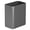 Gray, variant on General Small Bathroom Trash Can, 2.1 Gallons, Open-Top, Gray Metal, Stainless Steel, Modern, Ideal for Bathroom, Bedroom, Home Office,Toilet, Rv,Near Desk, Under Sink