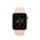 thumbnail image 2 of Apple Watch Series 5 (GPS + móvil) (renovado), Watch, 40mm, Aluminio dorado con banda deportiva de arena rosa (Reacondicionado), 2 of 5