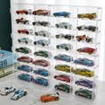 thumbnail image 1 of Vitrina para coches de juguete, caja de fósforos, escala 1/64, con capacidad para 32 coches, 1 of 6