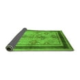 thumbnail image 2 of Ahgly Company Indoor Rectangle Oriental Green Industrial Area Rugs, 7' x 10', 2 of 4