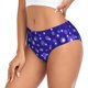 thumbnail image 2 of Fotbe Beautiful Purple Snowflakes Calzones Estampados para Mujer – Ropa Interior de Algodón, Cómoda, Suave y Elástica-3X-Large, 2 of 6