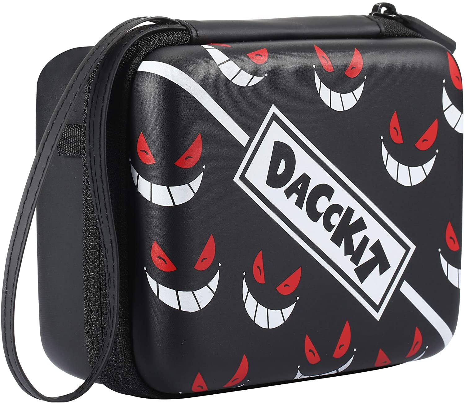 D DACCKIT Carrying Case Compatible with Pokemon Cards Fits Up to 400 Cards, Card Holder with