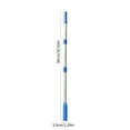 thumbnail image 3 of xaoyunyn Reinforced Aluminum Alloy Telescopic Rod for Swimming Pool Cleaning with Non Slip Grip and Easy Extension Mechanism for Leaf Net Attachment, 3 of 6
